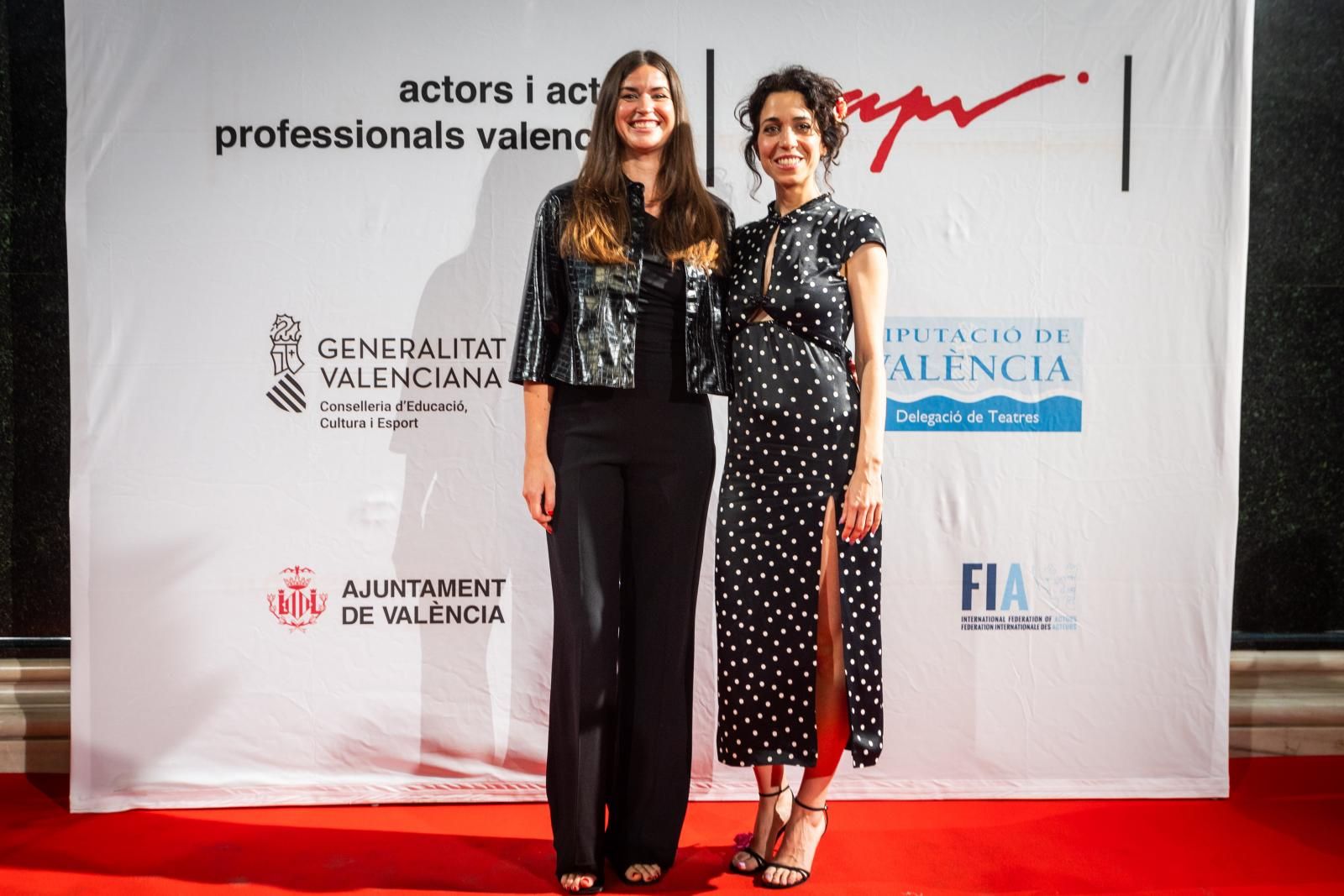 La alfombra roja de los premios de los actores valencianos