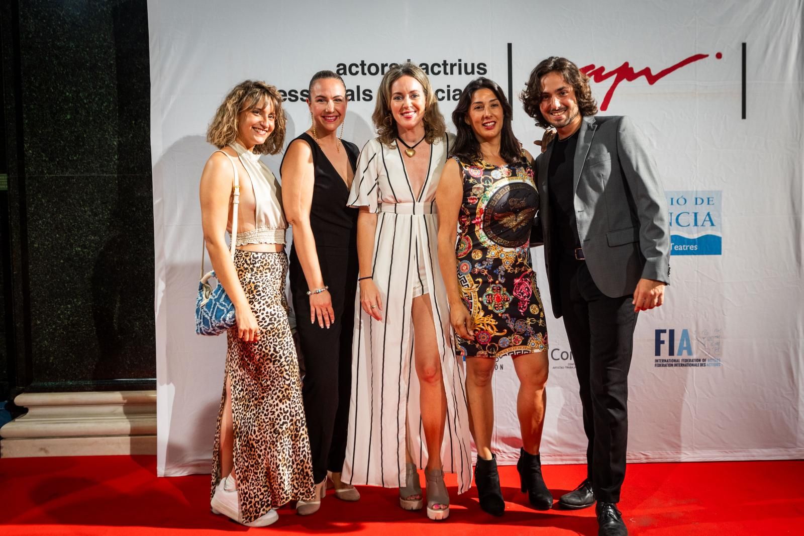 La alfombra roja de los premios de los actores valencianos