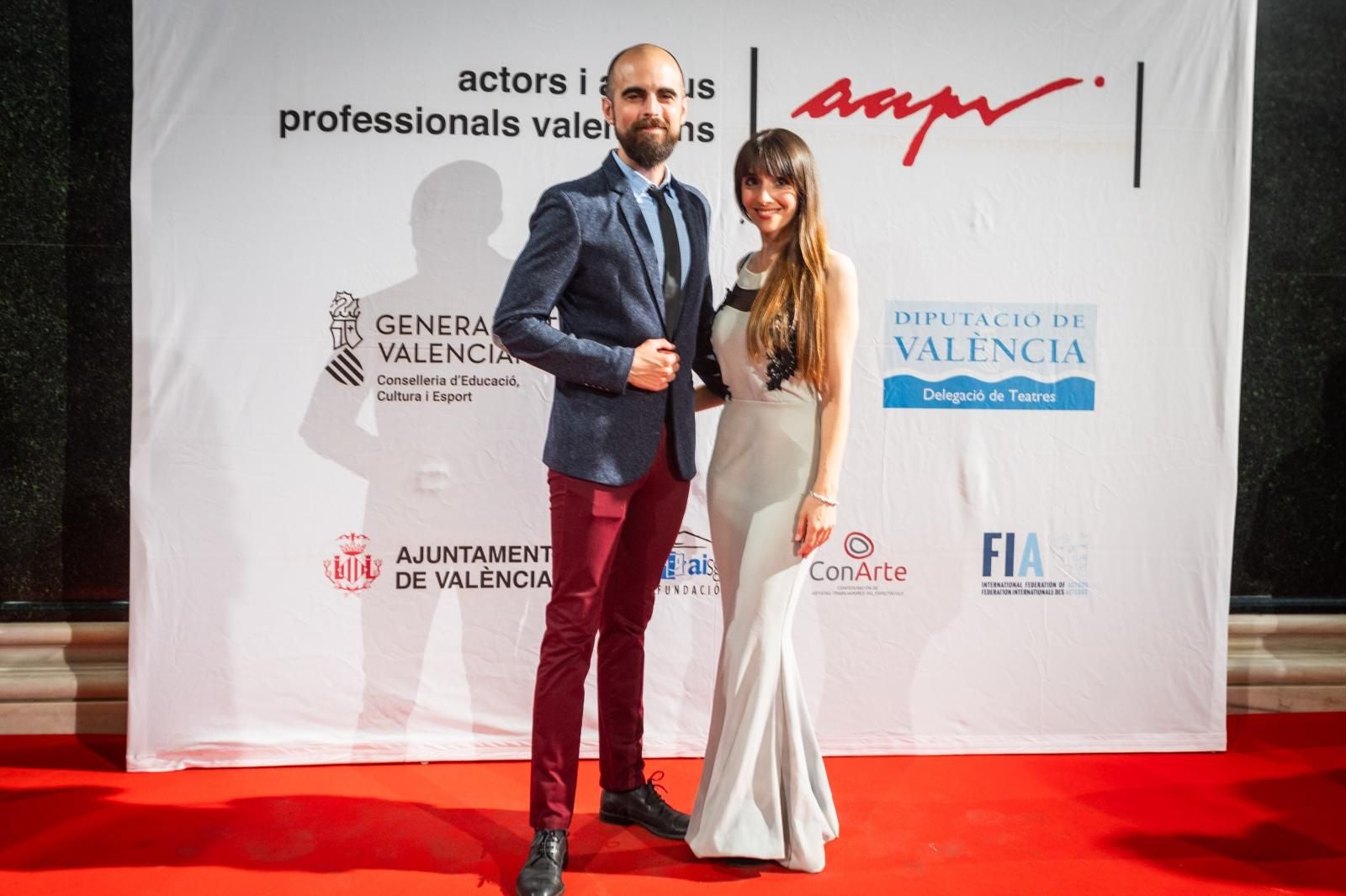 La alfombra roja de los premios de los actores valencianos