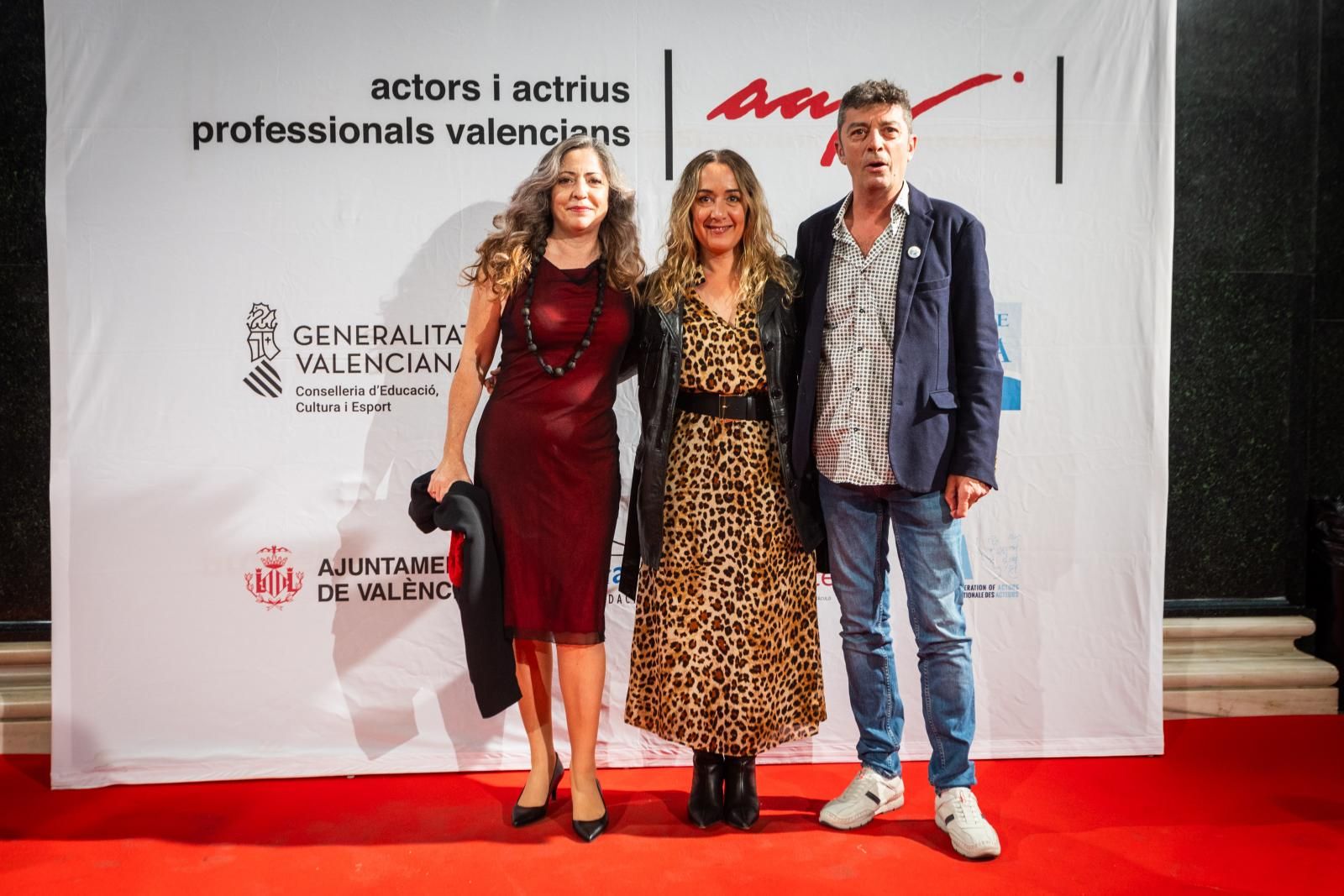 La alfombra roja de los premios de los actores valencianos