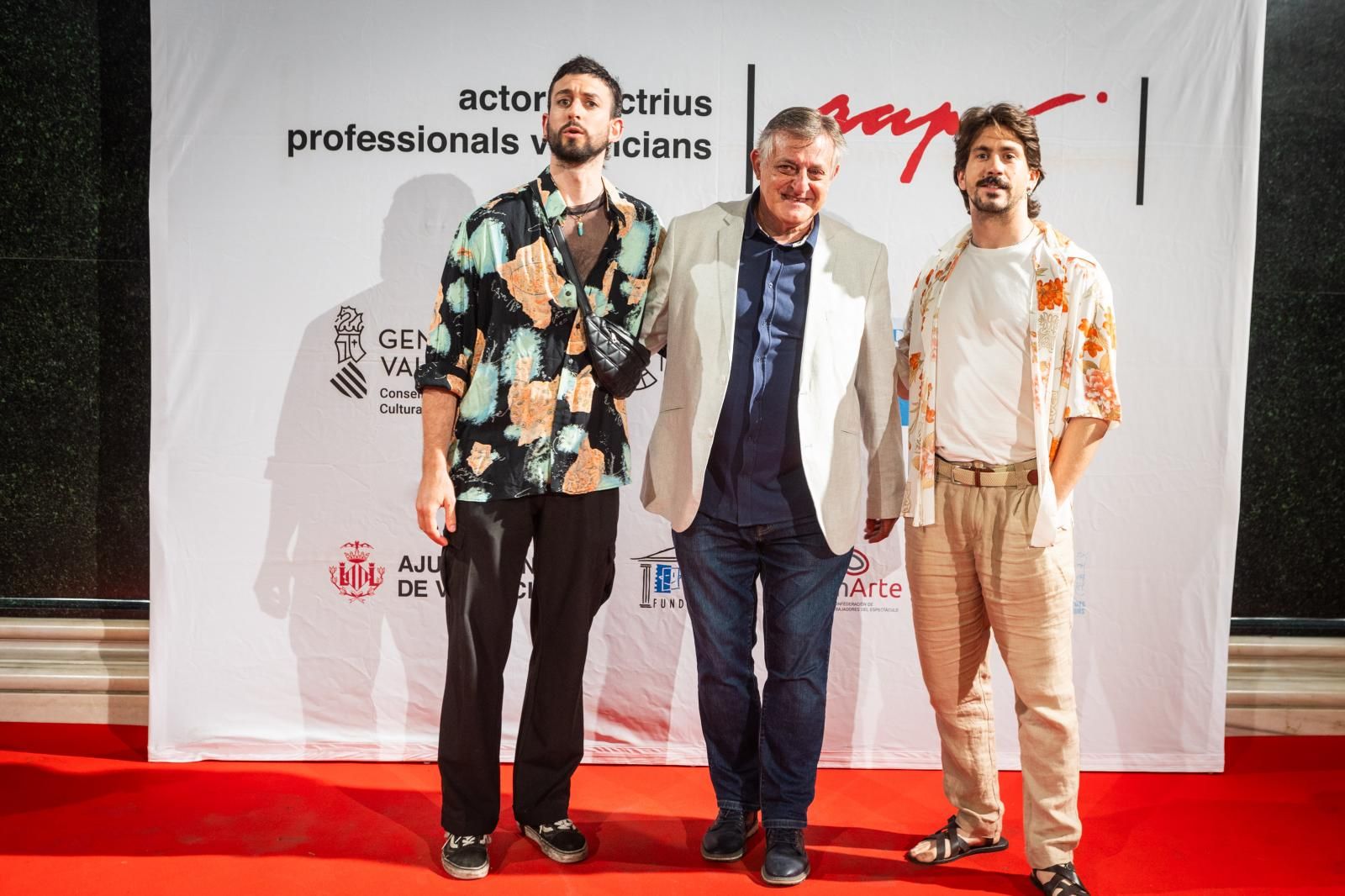 La alfombra roja de los premios de los actores valencianos