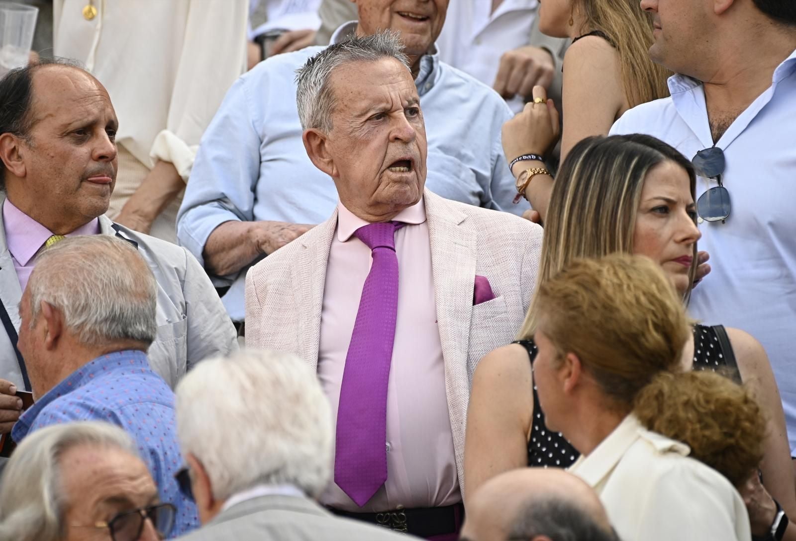 Famosos en la Plaza de Toros de Las Ventas