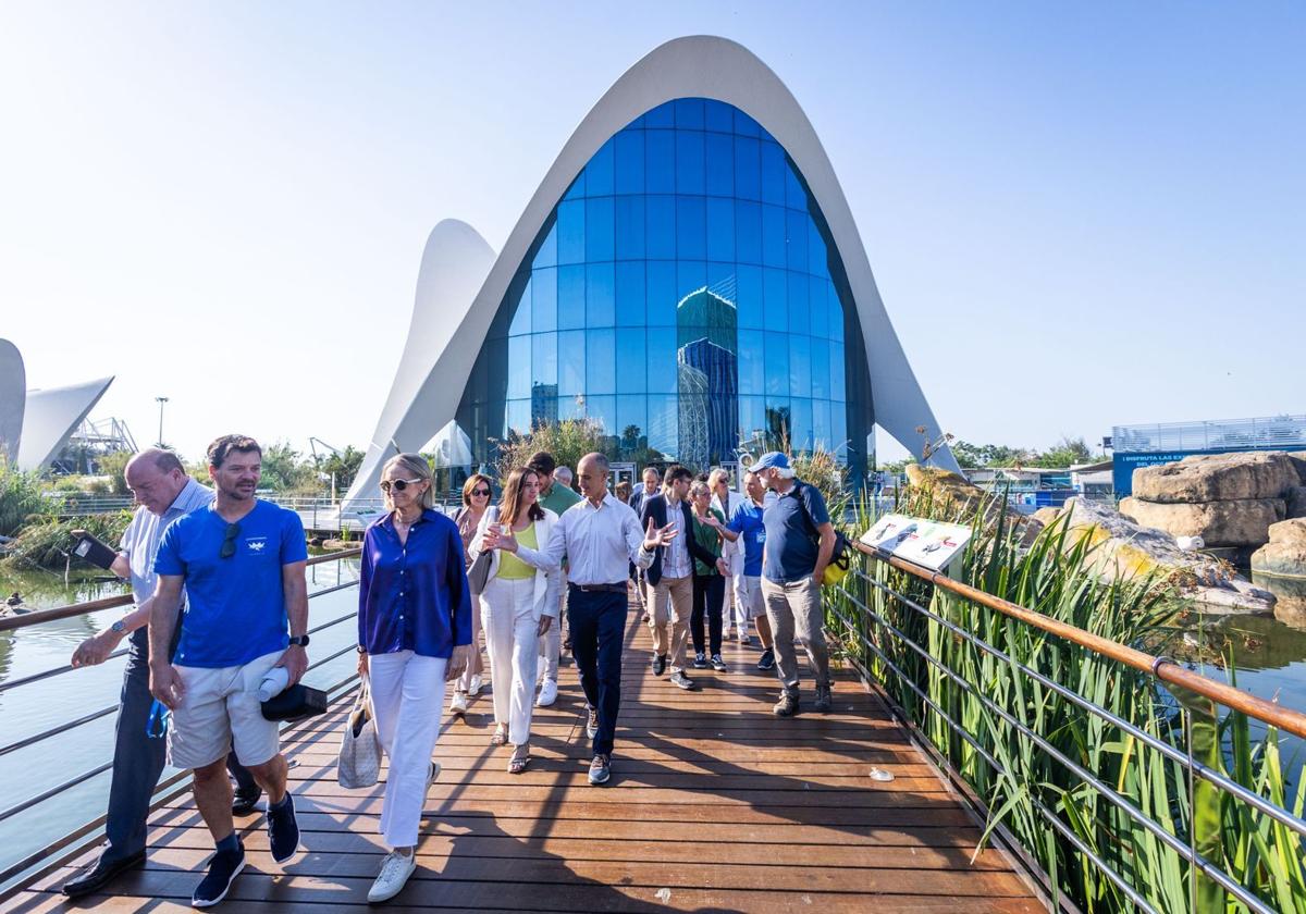 L&#039; Oceanogràfic, escenario del acto en favor del medio ambiente de LAS PROVINCIAS