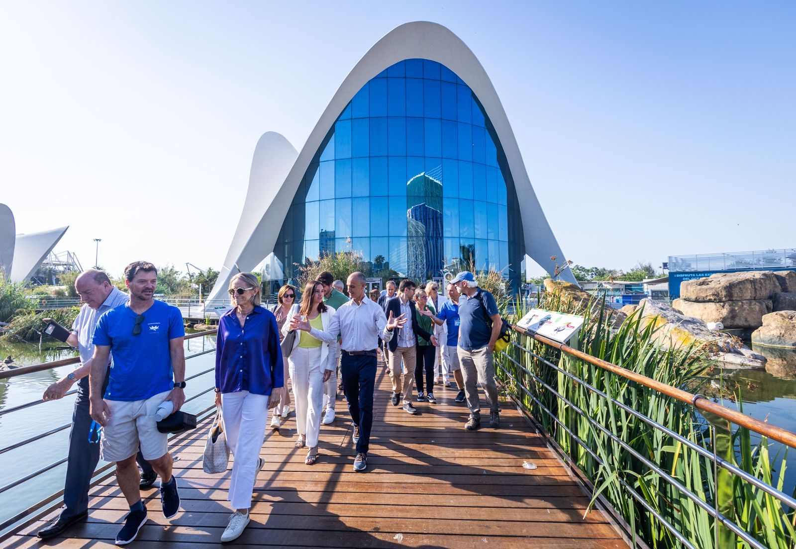 L&#039; Oceanogràfic, escenario del acto en favor del medio ambiente de LAS PROVINCIAS