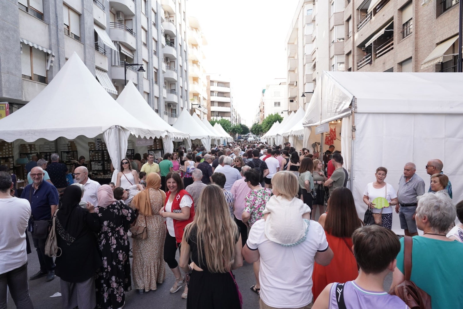 Feria de Tendes y tapas de una edición anterior.