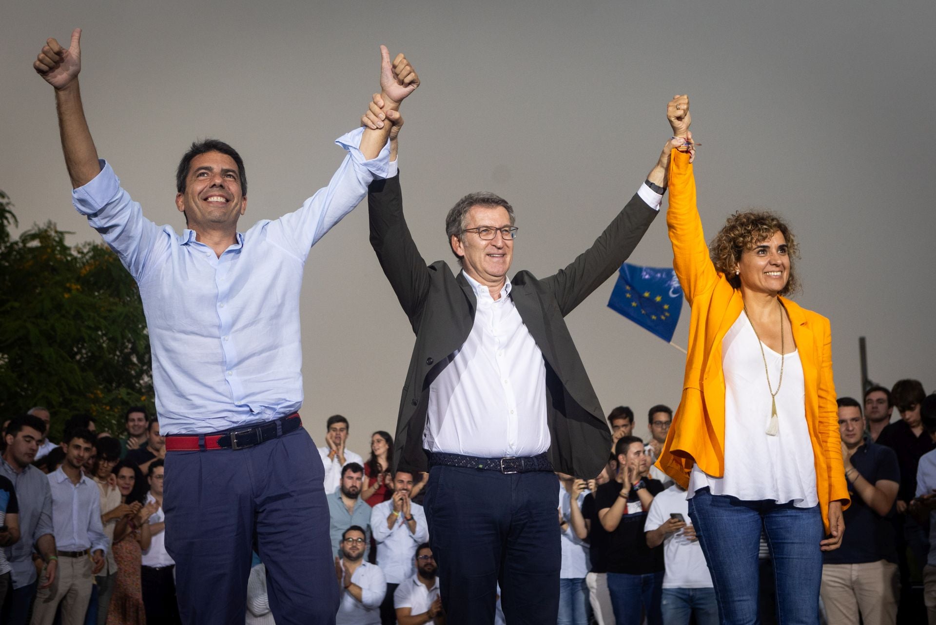 Feijóo en Valencia: mitin final de las Elecciones Europeas 2024