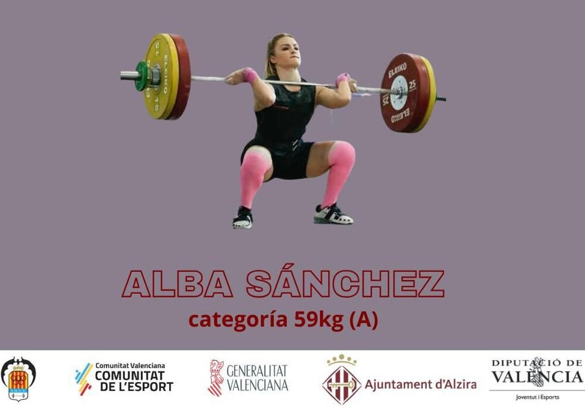 Alba Sánchez, clasificada.