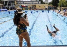 Piscina del Parque del Oeste.