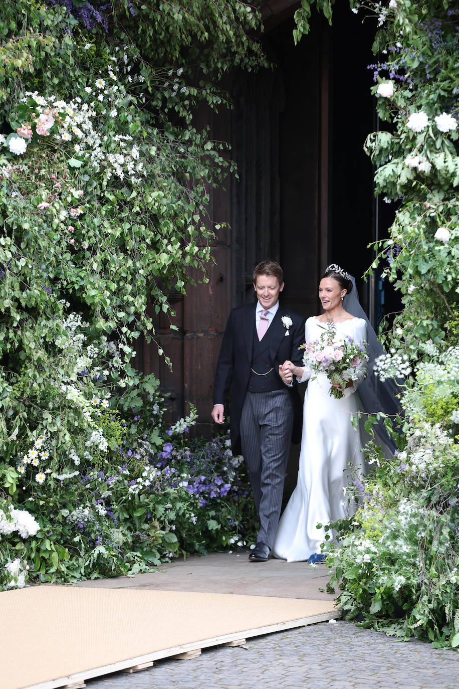 Las imágenes de la boda del duque de Westminster y Olivia Henson en Chester