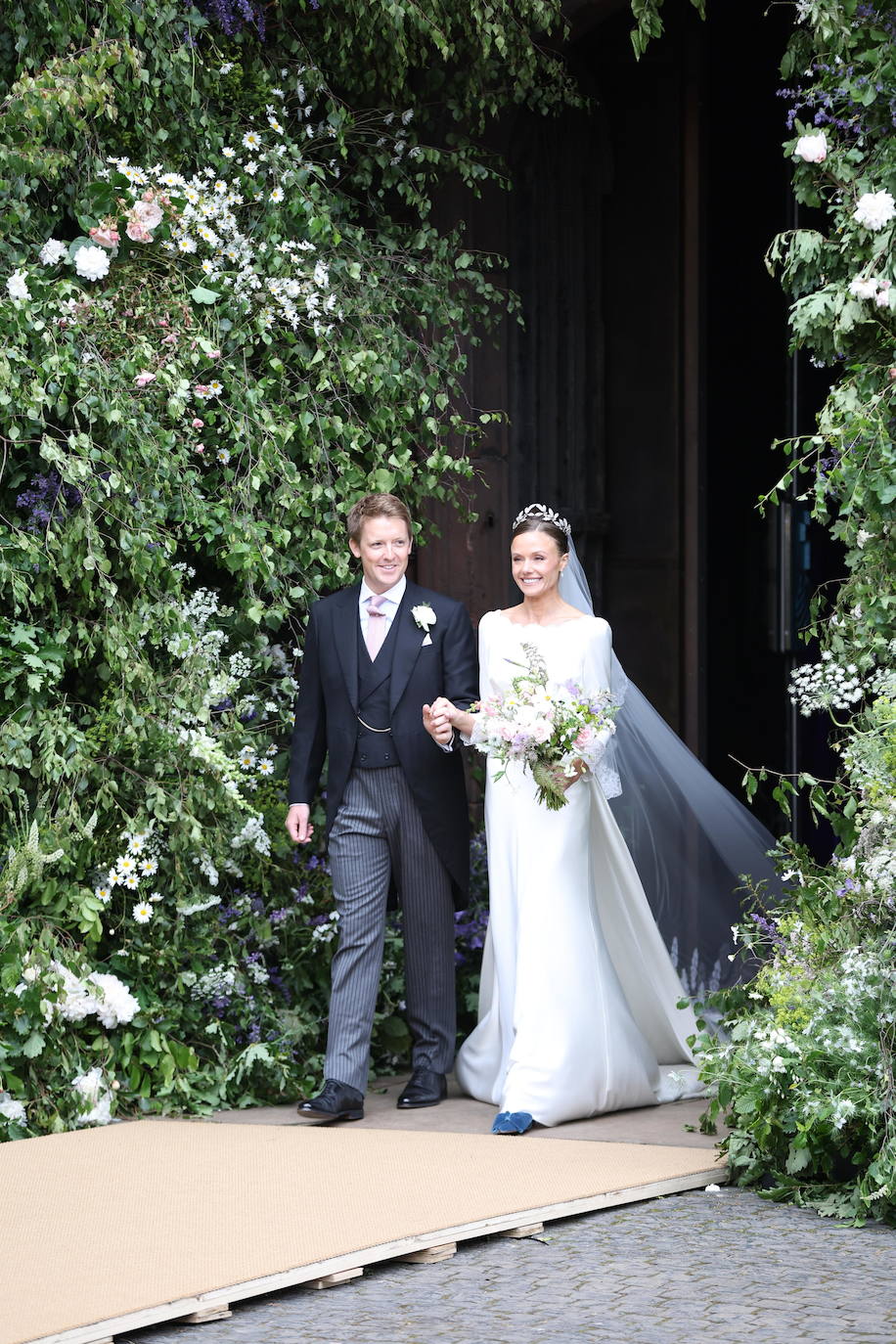 Las imágenes de la boda del duque de Westminster y Olivia Henson en Chester