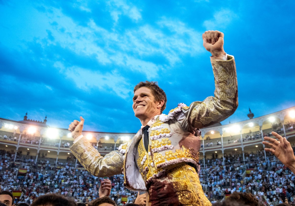 Borja tocó el cielo en Madrid.