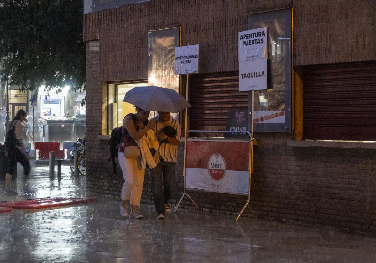 El balance de las lluvias en Valencia: 40 intervenciones de bomberos, retirada de árboles y ramas y un incendio provocado por un rayo