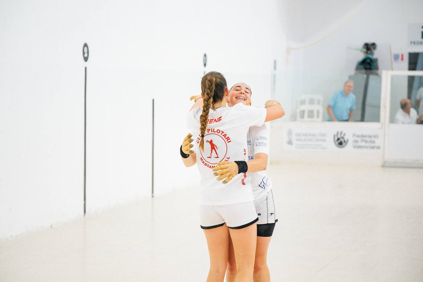 Fotos de Victoria, campeona del Individual femenino de pilota valenciana