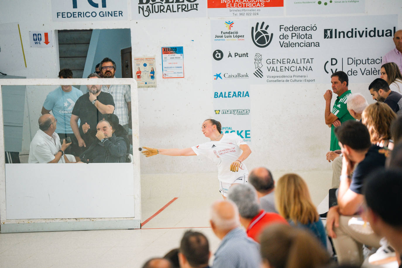 Fotos de Victoria, campeona del Individual femenino de pilota valenciana