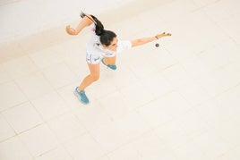 Fotos de Victoria, campeona del Individual femenino de pilota valenciana