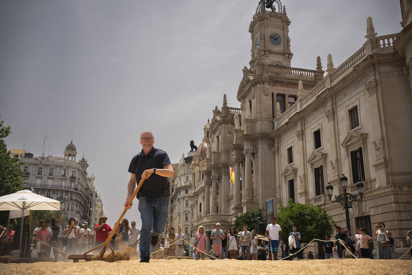 Fotos del festival Tastarros en la plaza del Ayuntamiento de Valencia