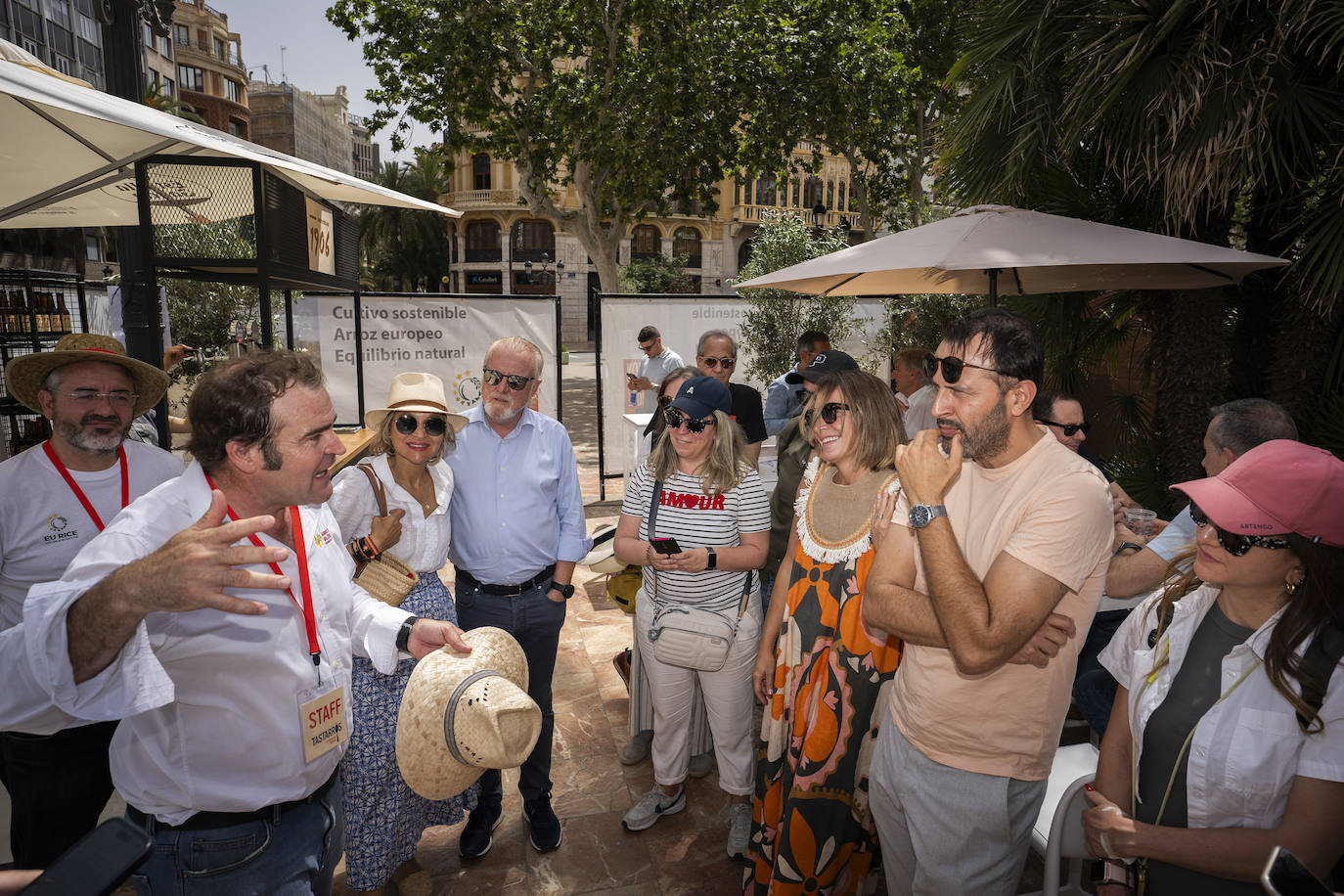 Fotos del festival Tastarros en la plaza del Ayuntamiento de Valencia