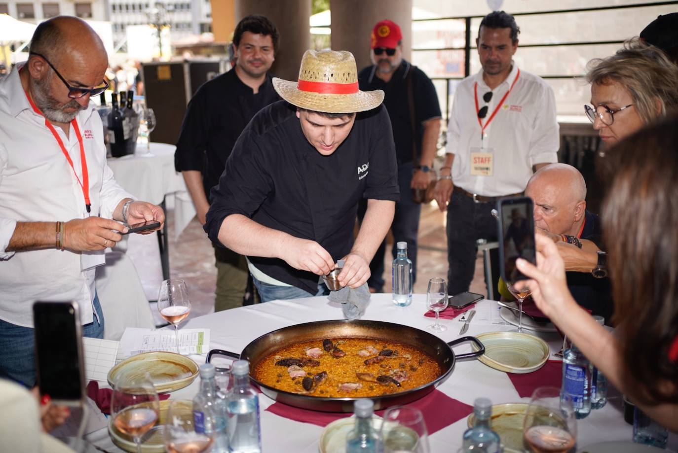 Fotos del festival Tastarros en la plaza del Ayuntamiento de Valencia