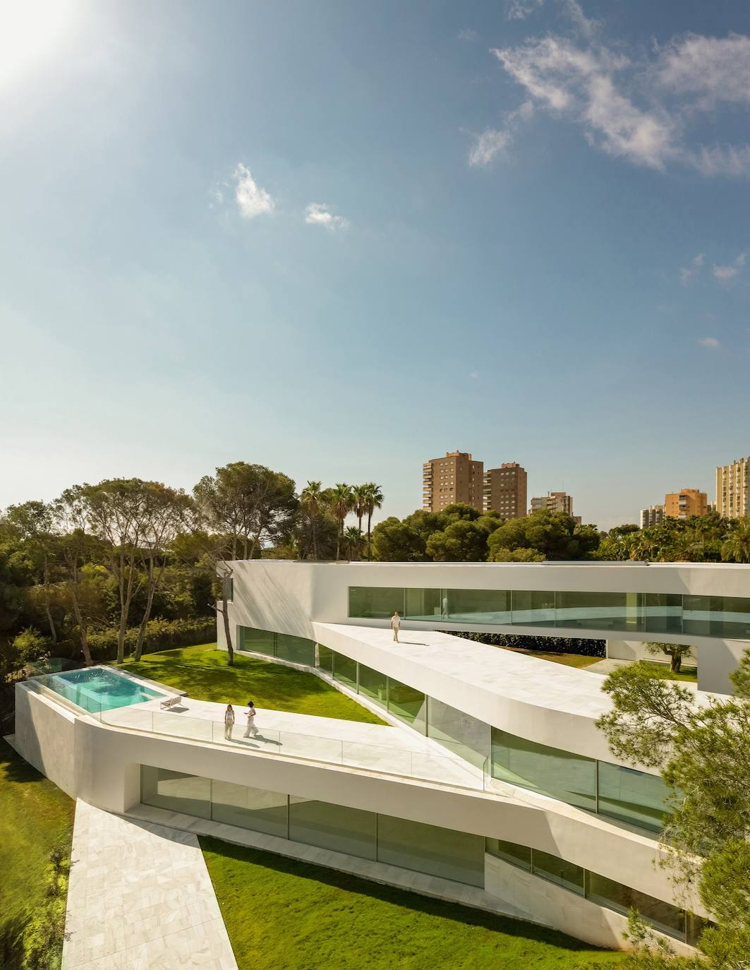 Casa Sabater, la vivienda que simula la subida a una ermita