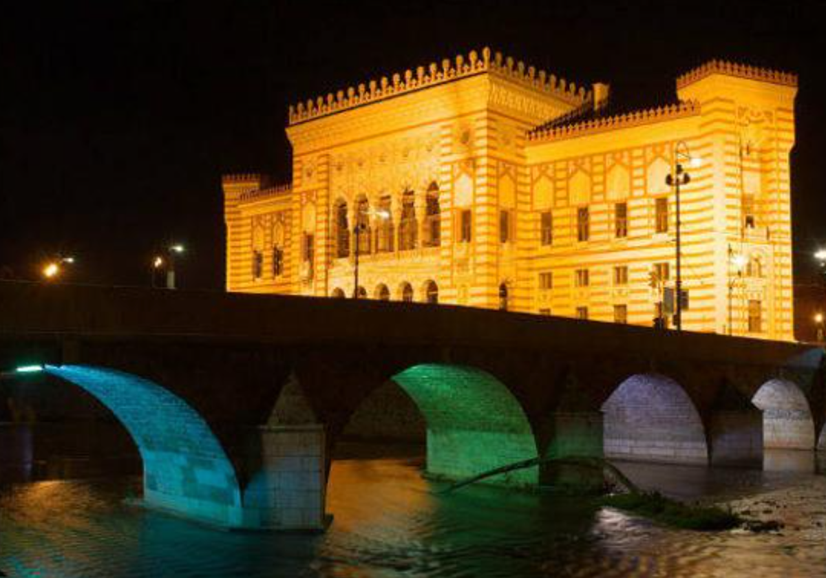 Biblioteca de Sarajevo.