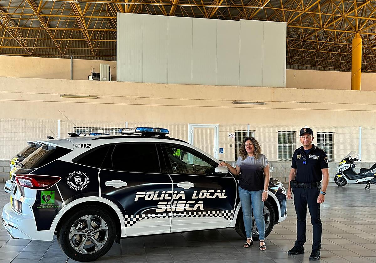 Uno de los nuevos vehículos de la Policía Local de Sueca.