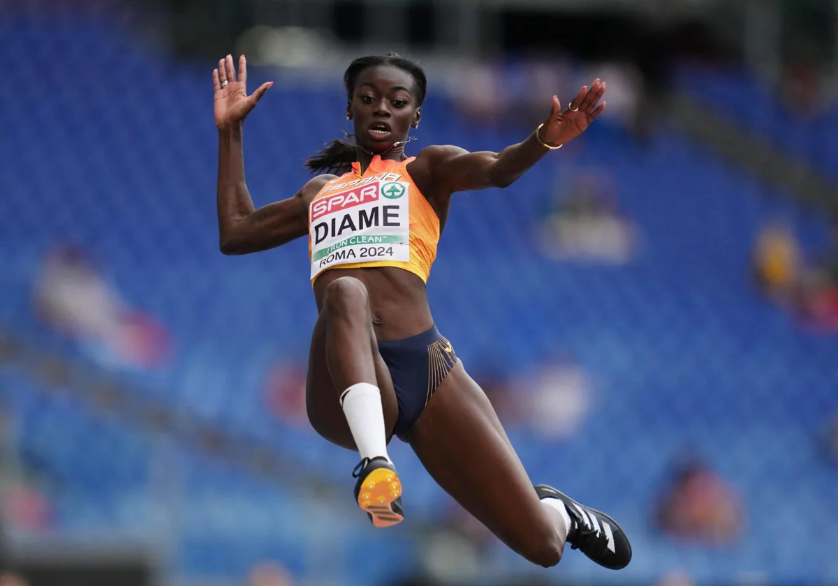 La valenciana Fátima Diame se lanza a por otra medalla internacional |  Europeo de atletismo | Las Provincias