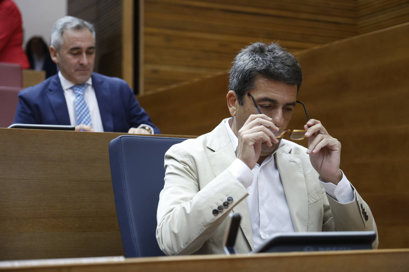 La sesión de control a Mazón en Les Corts, en imágenes