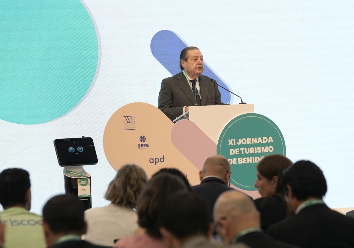 Vicente Boluda, durante su intervención en el foro.