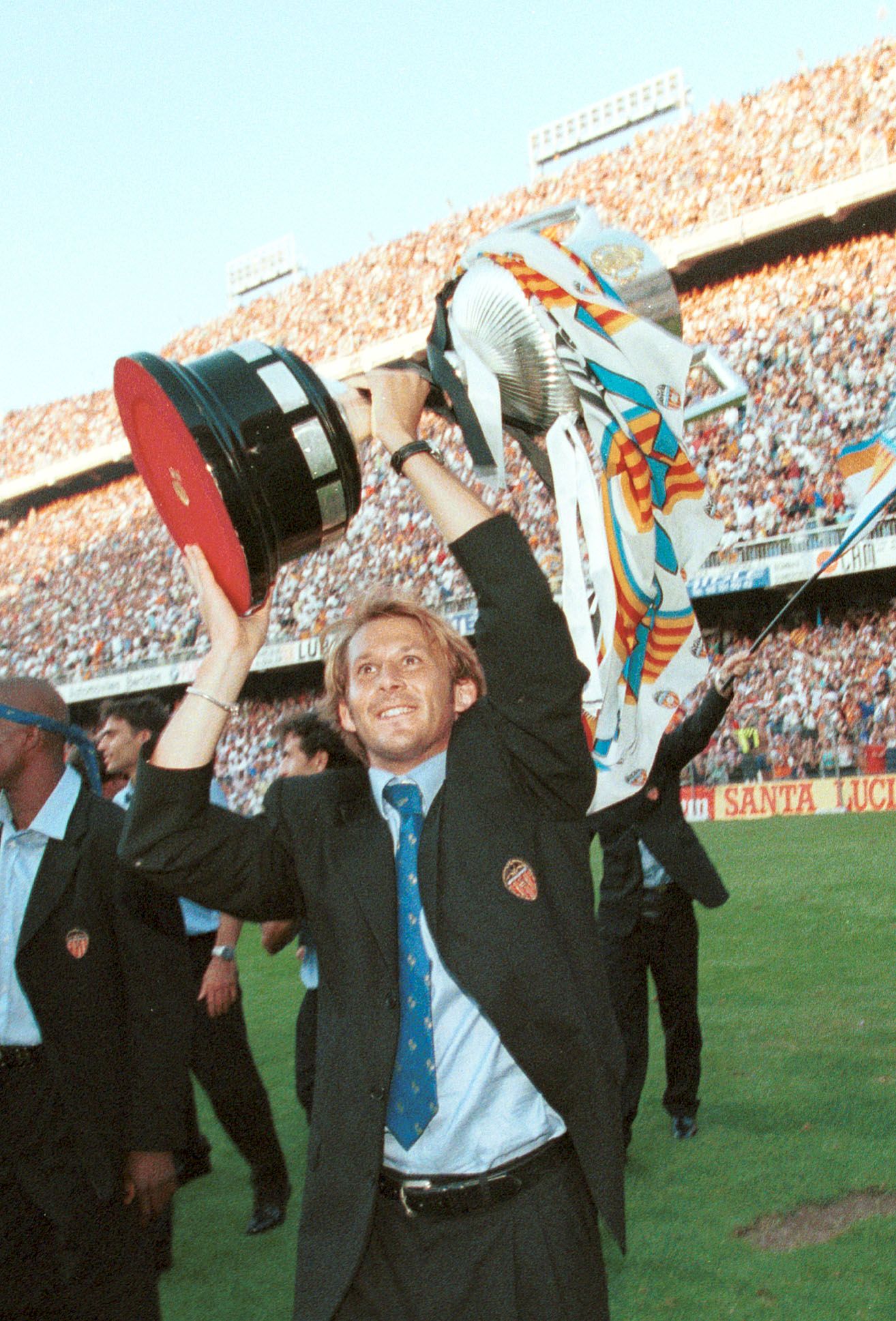 Así fue la celebración del Valencia en 1999