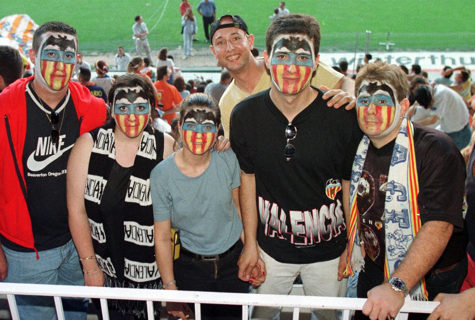 Así fue la celebración del Valencia en 1999