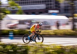 El sector de la bicicleta, junto a la carrera a pie, son donde se siente más fuerte Roberto Sánchez Mantecón.