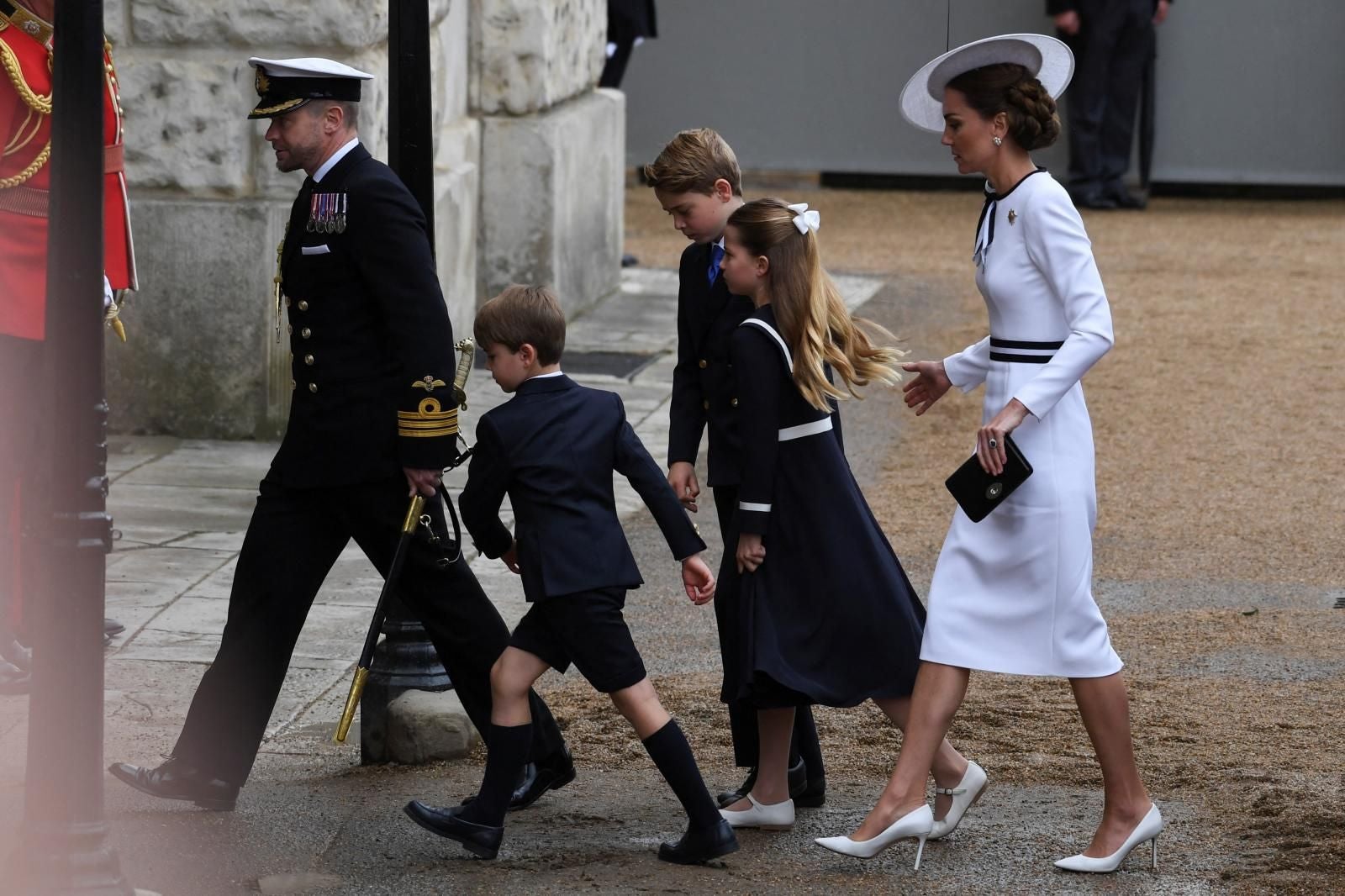 Kate Middleton reaparece en el Trooping the Colour