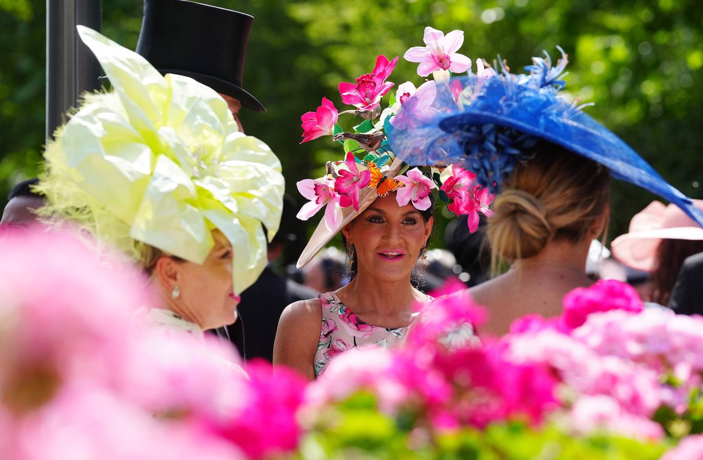 Las carreras de Royal Ascot vuelven a reunir a la élite inglesa y a sus tocados