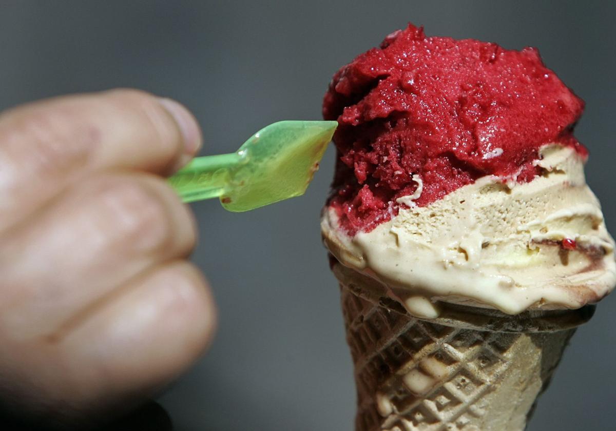 Un helado en una imagen de archivo.