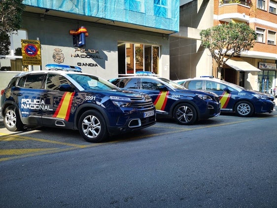 Agentes de la Policía Nacional detuvieron al hombre en el hotel.