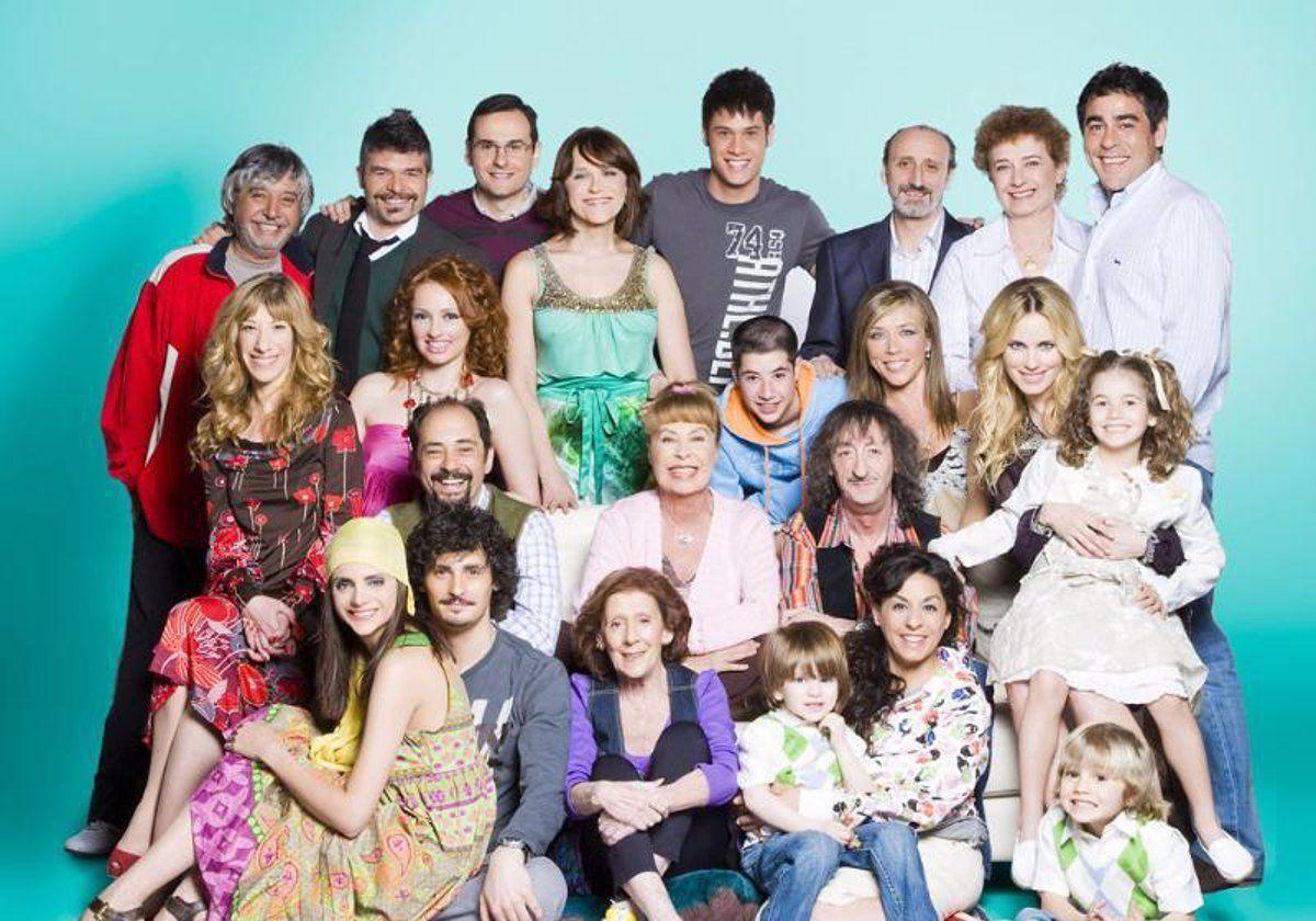 Elenco de 'La que se avecina' durante las primeras temporadas.