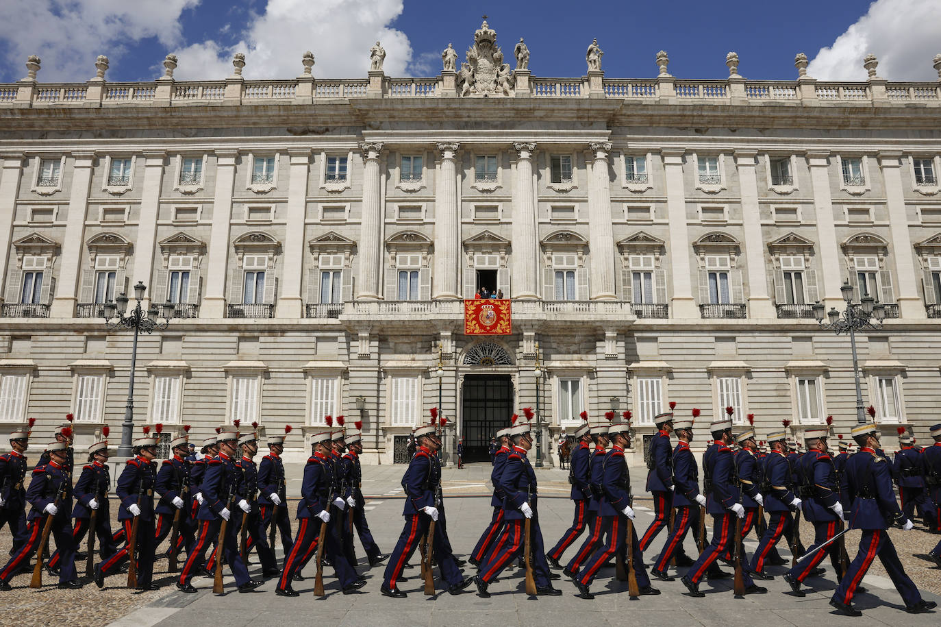 Las mejores imágenes del Relevo Solemne de la Guardia Real