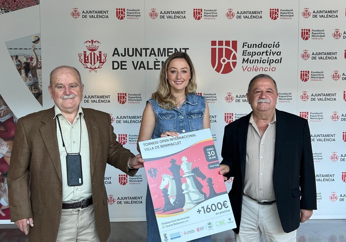 Presentado el Open Internacional de ajedrez Villa de Benimaclet 2024
