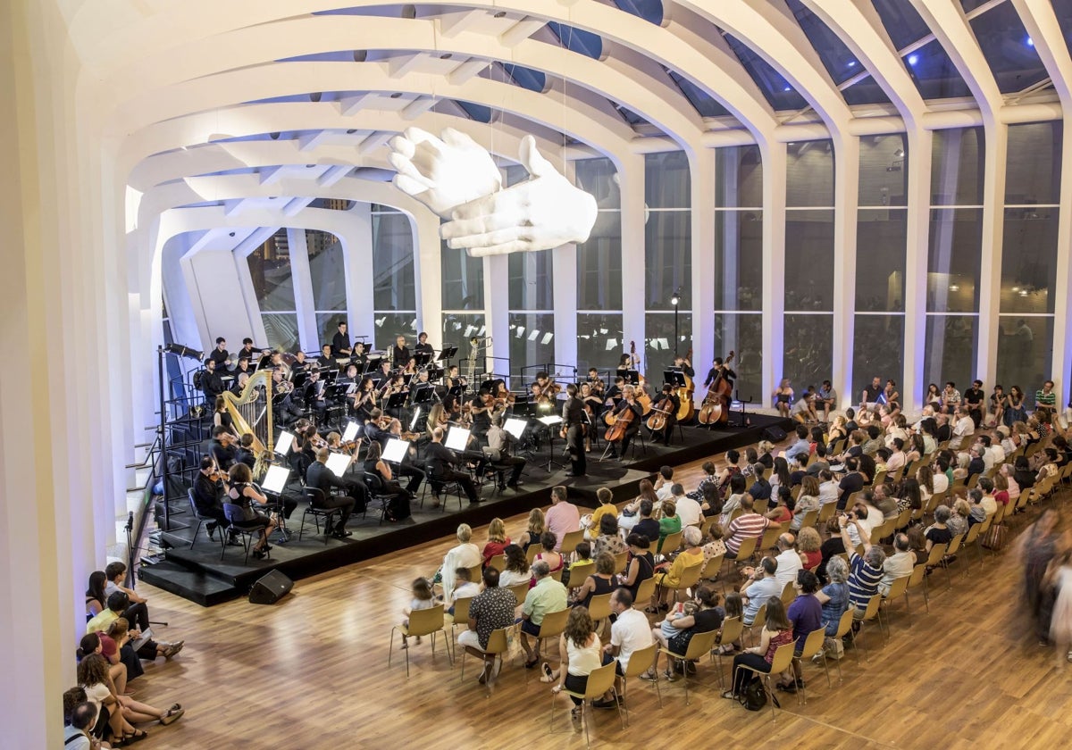 La orquesta del Palau de les Arts, en una imagen de archivo.