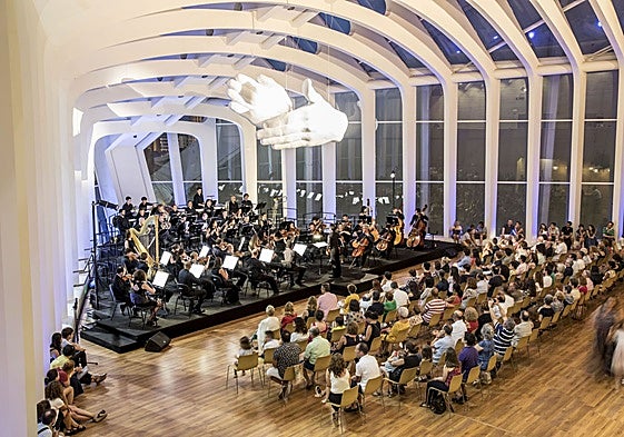 La orquesta del Palau de les Arts, en una imagen de archivo.