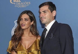 Sara Carbonero e Iker Casillas en una imagen de archivo.