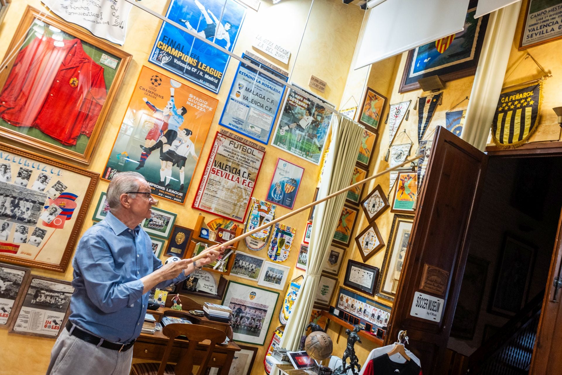 Un museo del Valencia CF en casa