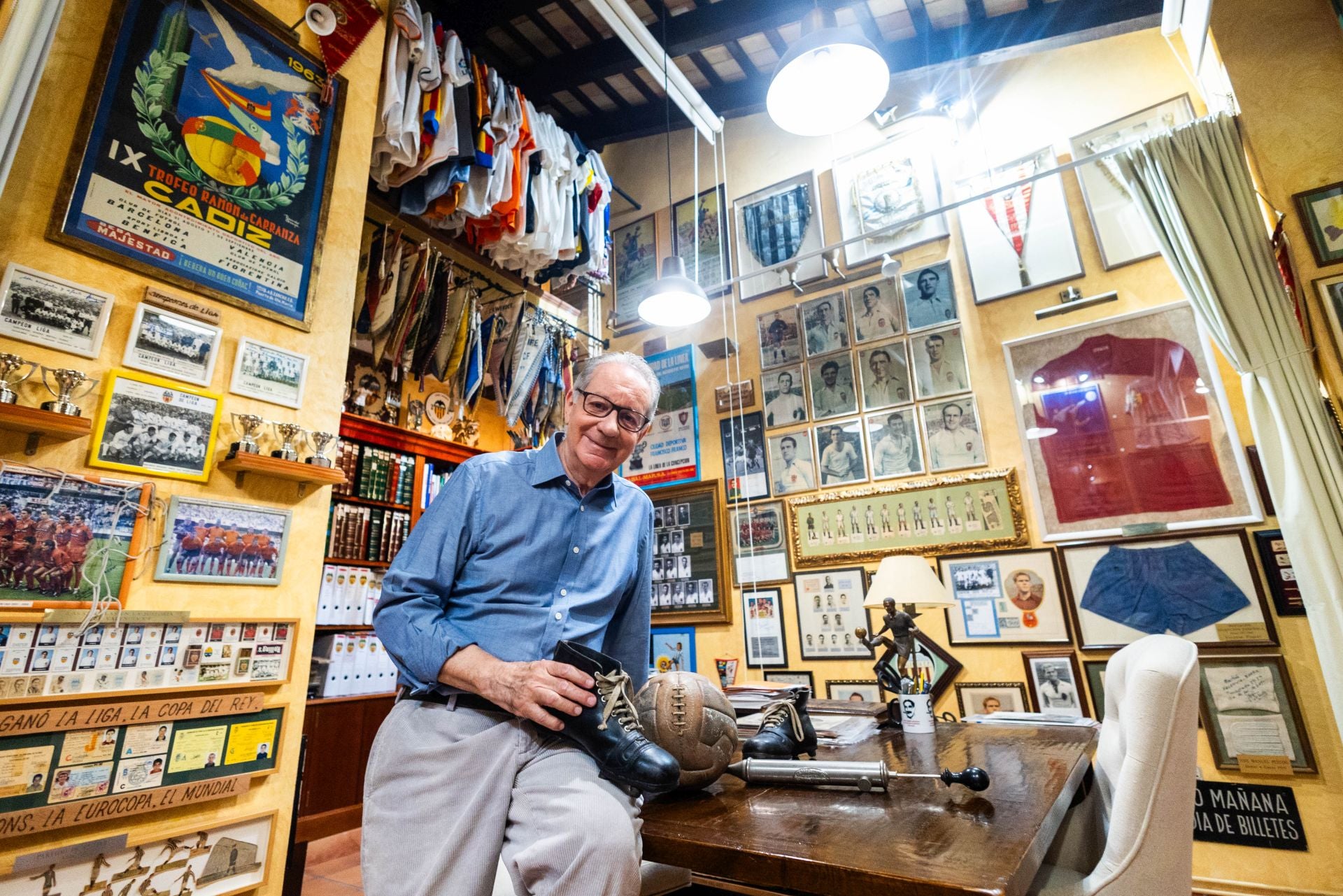 Un museo del Valencia CF en casa