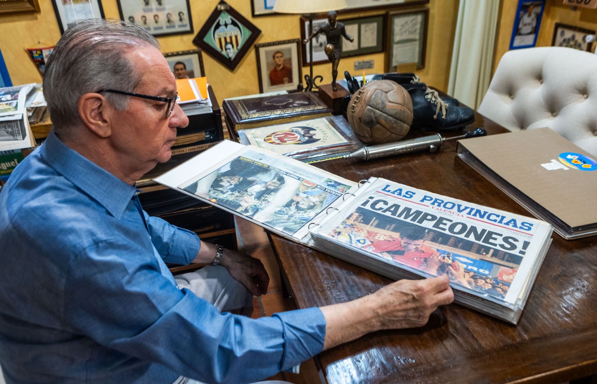 Un museo del Valencia CF en casa