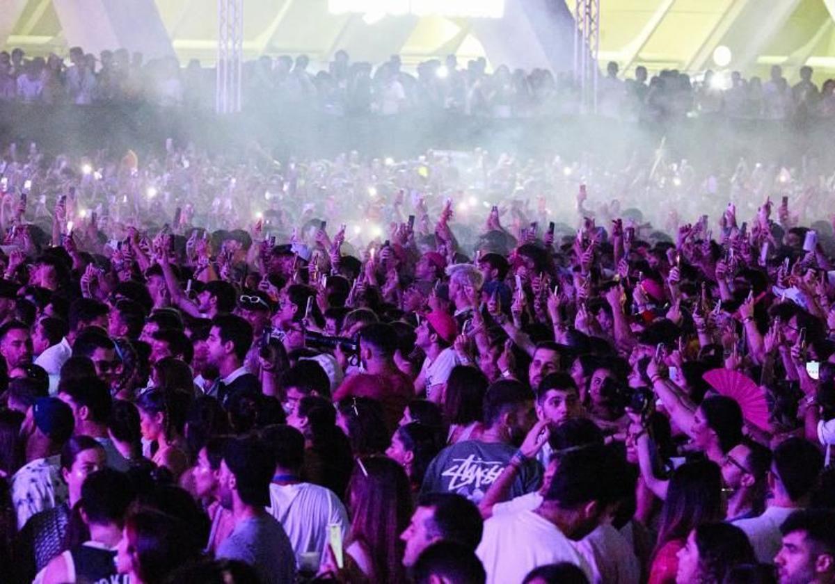 El público durante uno de los conciertos del BigSound 2023.