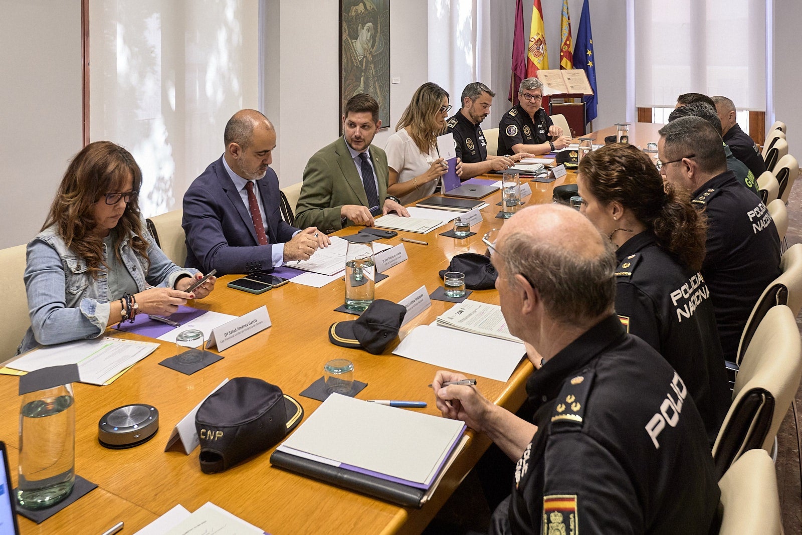 Junta Local de Seguridad celebrada en Gandia.