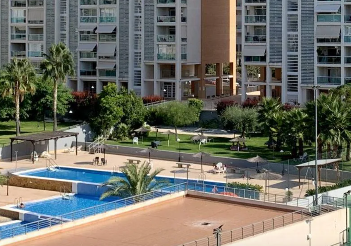 Viviendas en la Playa de San Juan, en Alicante.