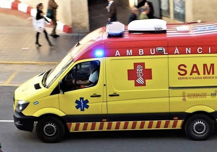 Una ambulancia del Samu en una imagen de archivo.