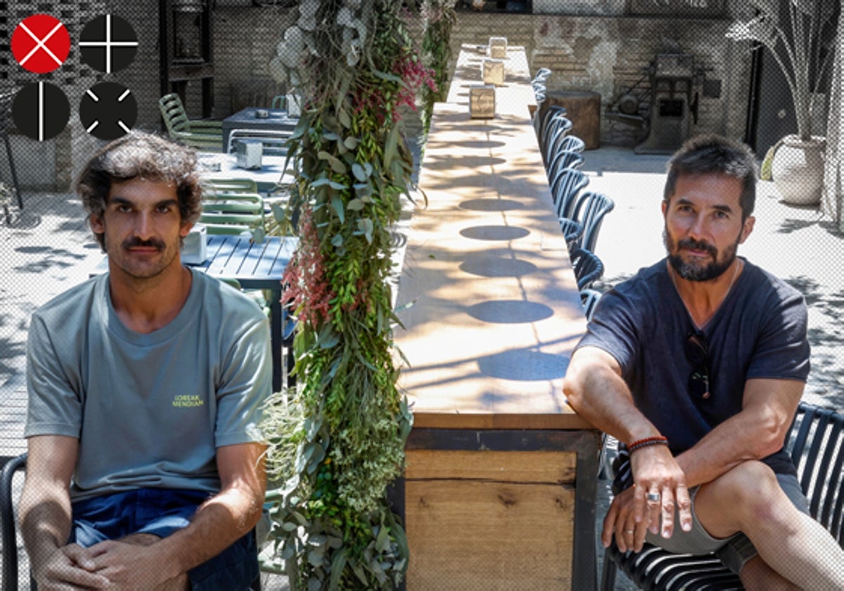 José Miralles y Hugo Sánchez Cerverón, en Mercader.