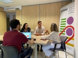 Reunión con la Autoritat de Transport.